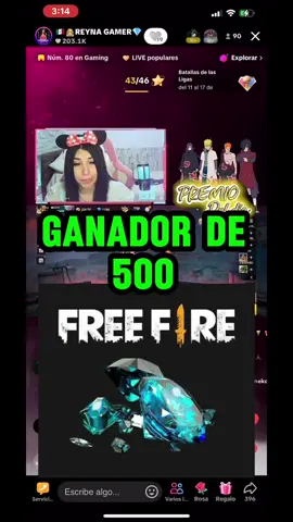 ENTRA AL LIVE♥️ Y GANA RECAGARS TODOS LOS DÍAS 💎💎💎#vira #reynagamer #paratiiiiiiiiiiiiiiiiiiiiiiiiiiiiiii #popular 