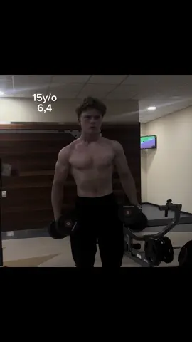 15y/o 6,4 #GymTok #2010 #fyp #viral #gymmotivation 