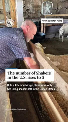 With its historic buildings and working farm, the Sabbathday Lake Shaker Village in New Gloucester, Maine draws thousands of visitors a year. This is the last active Shaker community in the United States. And until a few months ago, there were only two members. Now a third has joined the celibate Christian sect. 59-year-old Sister April Baxter is unassuming in her colorful button down and jeans but has brought a palpable energy to the space. Baxter is the newest Shaker. She came to live at the village this spring and said the place was special from the first time she visited. “I didn’t understand why, but I was very moved. I mean, I’ve been to lots of beautiful places in my life, lots of beautiful places, but something made me feel like I had to come back, and not just for a day,” Baxter said. To become a Shaker you must be single, in good physical and mental health, free of debt, and have no dependents. And only after living at the village for five years, can you be considered for acceptance as a full member. Baxter said before coming to New Gloucester, she lived for three year as a novice in an Episcopal convent in Massachusetts which helped her prepare for the Shaker life. Read the full story at mainepublic.org. ✍🏼 Madi Smith / Maine Public 🎥 Esta Pratt-Kielley / Maine Public