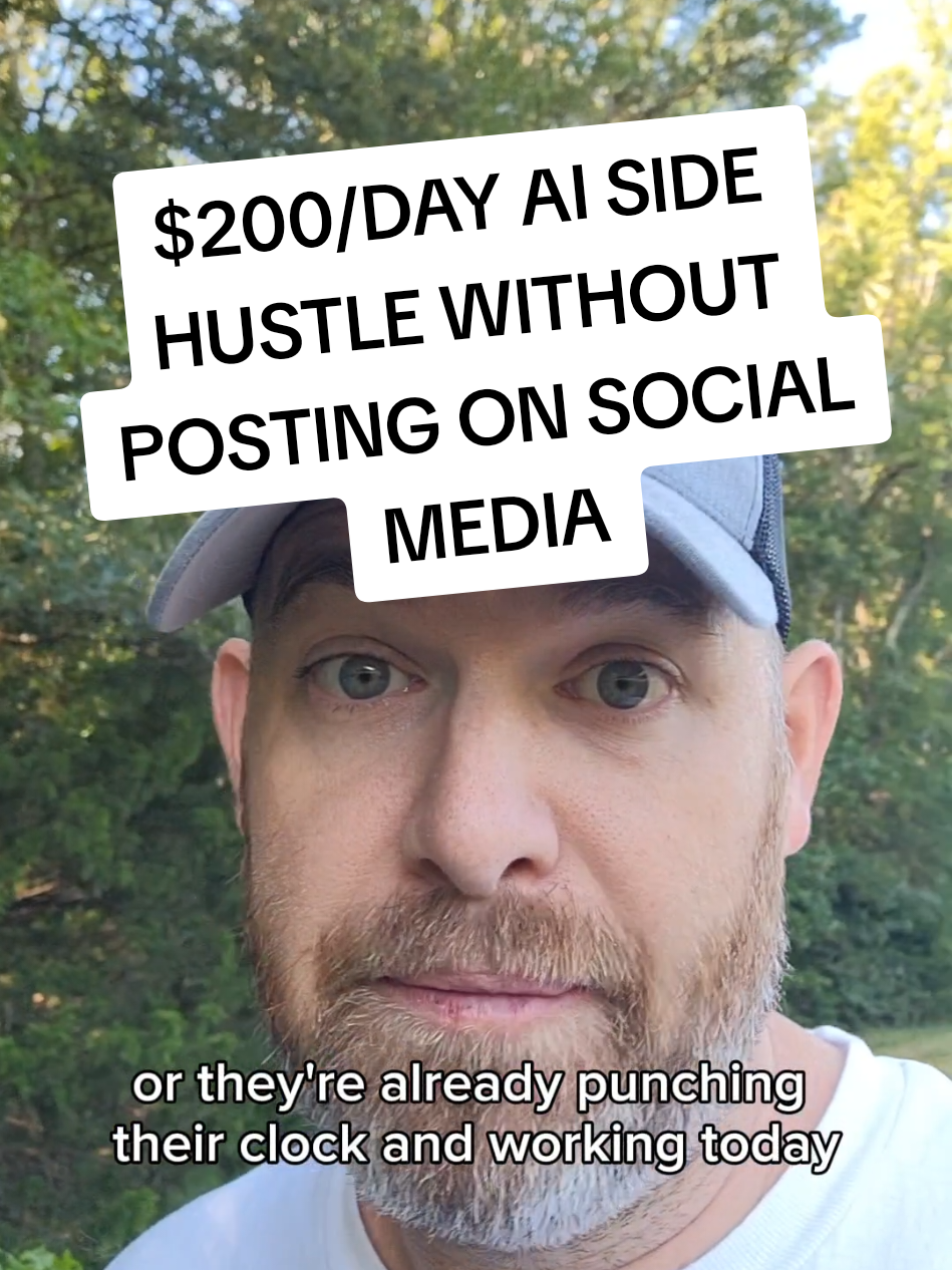 $200 per day AI side hustle without posting on social media