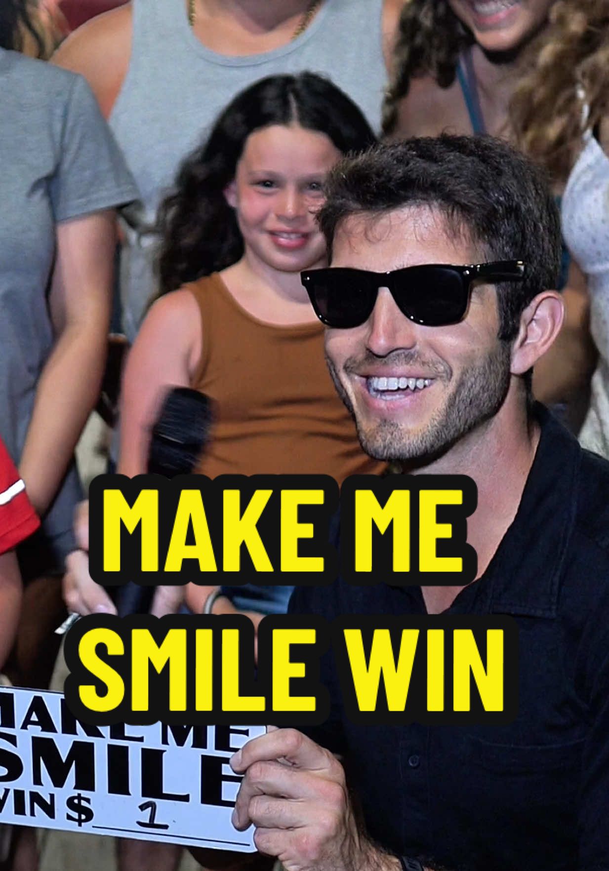 MAKE ME SMILE WIN $1 🙂🙂🙂 #makemesmile #tellmeajoke #ocnj #dominicditanna 
