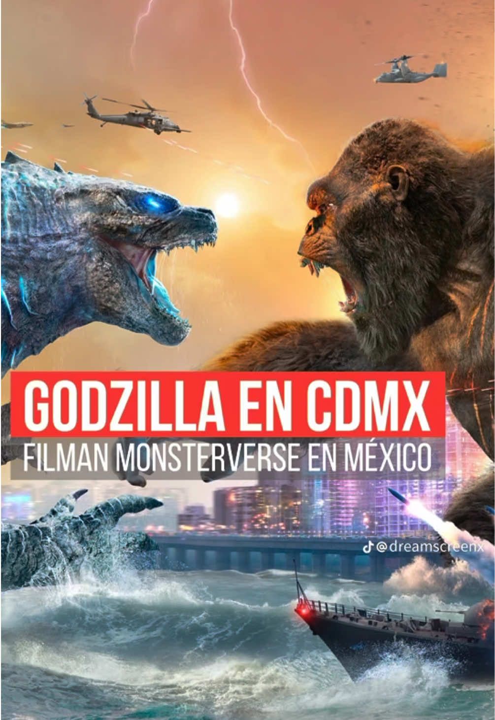 🚨 ¡Godzilla x Kong: Supernova llega a la CDMX! 🇲🇽 Paseo de la Reforma y Bellas Artes se convirtieron en escenario de esta épica filmación que reunió a más de 150 extras y cerró calles del centro histórico. 🎬🔥 ¿Listo para ver a Godzilla en CDMX? 👹🐒 #GodzillaXKong #Supernova #CDMX #Godzilla 