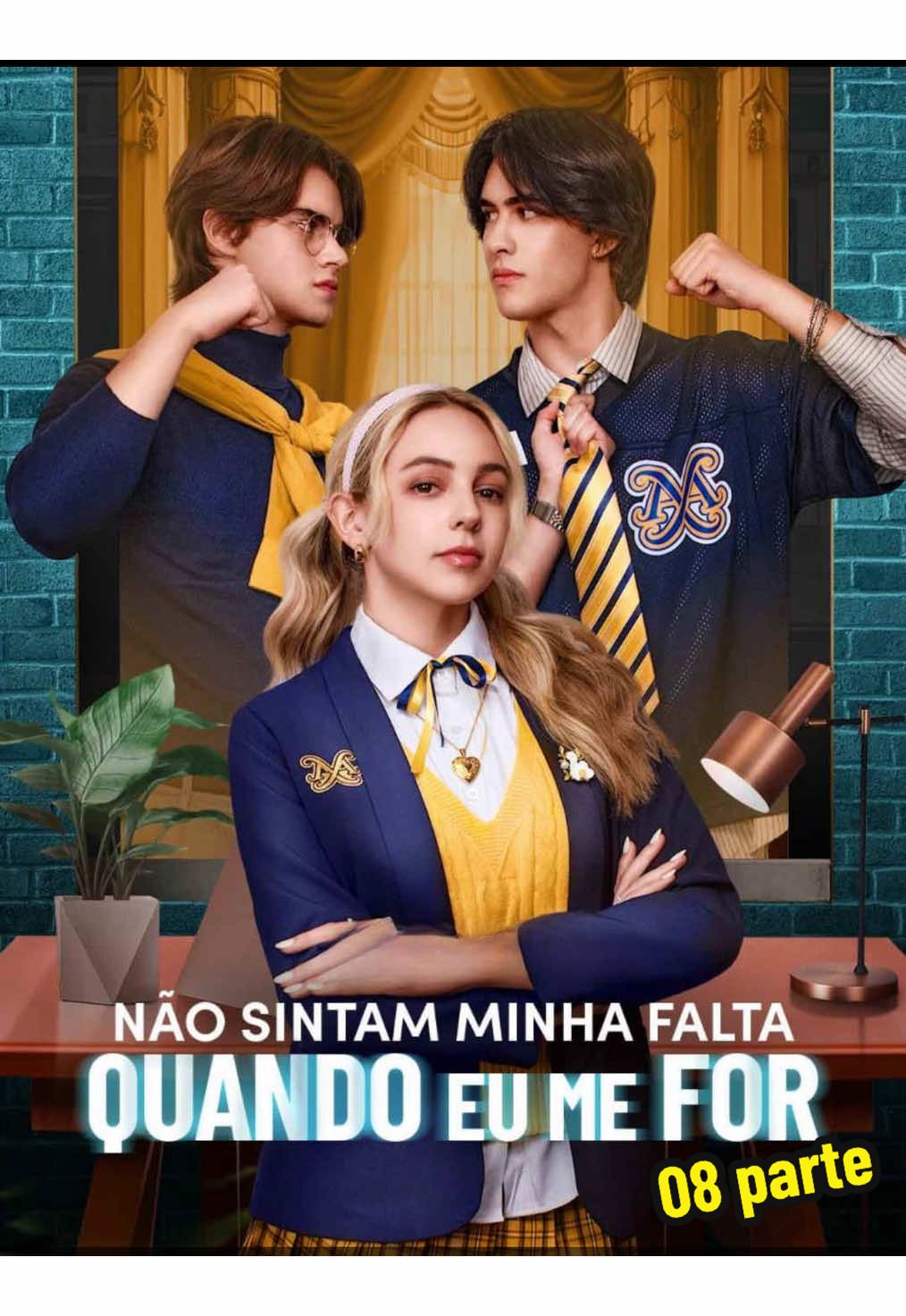 08 parte #naosintamminhafaltaquandoeuforembora #novelas 