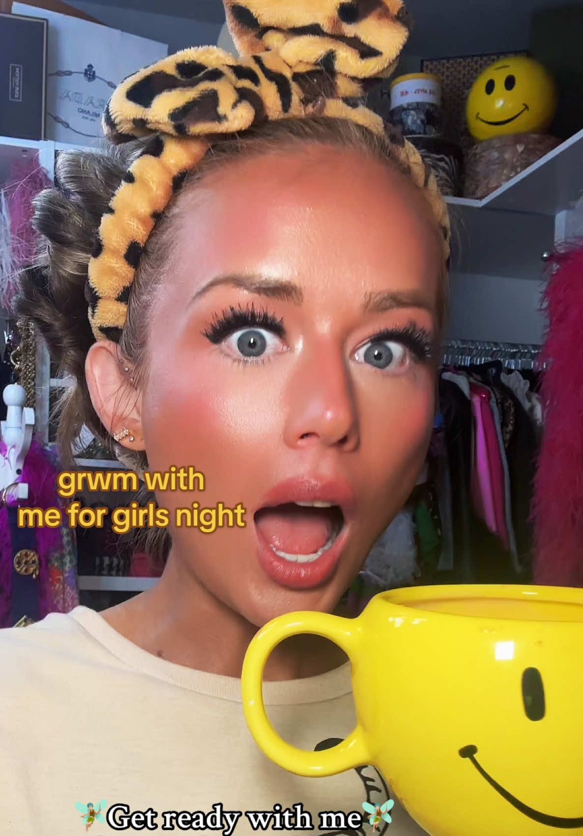 GET READY WITH ME FOR GIRLS NIGHT #getreadywithme #grwm #girlsnight #outfit #dopaminedressing 