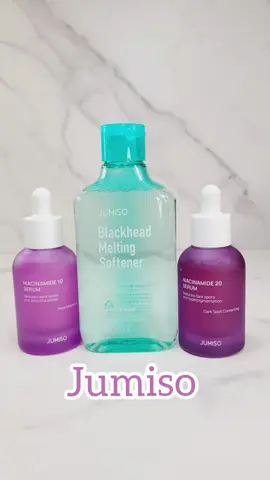 #gifted_by_Jumiso  💫Jumiso Blackhead Melting Softener Special Kit is designed for at-home blackhead removal and pore care, ideal for managing clogged pores and oily skin. The softener gently but effectively cleanses and softens sebum without irritation. The kit’s exfoliating formula with gluconolactone (PHA) refined my skin’s texture, while the botanical extracts like witch hazel and tea tree soothed my skin and controlled oil. The triple hyaluronic acid kept my skin hydrated and balanced. My skin looked clearer, felt smoother, and was softer and more refreshed. It also improved my skin’s appearance and texture.  💫Jumiso Niacinamide 10 Serum is designed to brighten dull skin, reduce dark spots, and refine pores, making it ideal for those looking to improve skin tone and texture. It absorbs quickly, leaves no sticky residue, and feels gentle on my acne-prone skin. The 10% niacinamide and TXA effectively helped brighten my complexion and diminish dark spots, while succinic acid reduced my pore size and sebum production. Being free of fragrance and artificial coloring, it felt soothing and suitable for sensitive skin. After regular use, my skin looked luminous, felt smoother, and had a healthier, more even appearance. It made my skin look clearer and feel revitalized.  💫Jumiso Niacinamide 20 Serum is designed to brighten dull skin, reduce dark spots, and refine pores, making it suitable for those seeking to improve overall skin tone and clarity. It absorbs quickly and leaves a non-sticky finish, feeling gentle yet effective on my skin. The high 20% niacinamide and TXA worked well to brighten my complexion and control excess sebum, while the addition of glutathione and triple centella complex helped fade hyperpigmentation and soothe irritation. Being free of fragrance and artificial coloring, it felt comfortable and suitable for sensitive skin. This left my skin looking more luminous, it appeared smoother, and felt softer and more balanced.  💫Gifted by @Jumiso Official  #Jumiso #Gifted #DarkSpotRemover #BlackheadRemover            