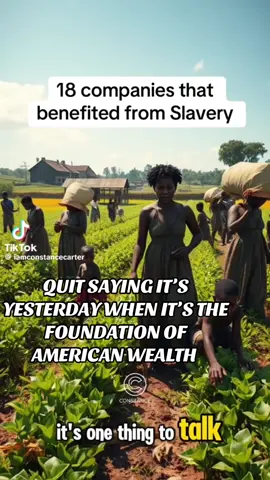 THE GAINS OF SLAVERY STILL EXIST 