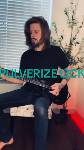 ✨PULVERIZE LICK✨ “Nothing will ever change until you face it.”  — James Baldwin ✨go stream my new song 🎶CATALYST🎶 link in bio✨ #musician #metal #guitartok #metaltok #guitarist 