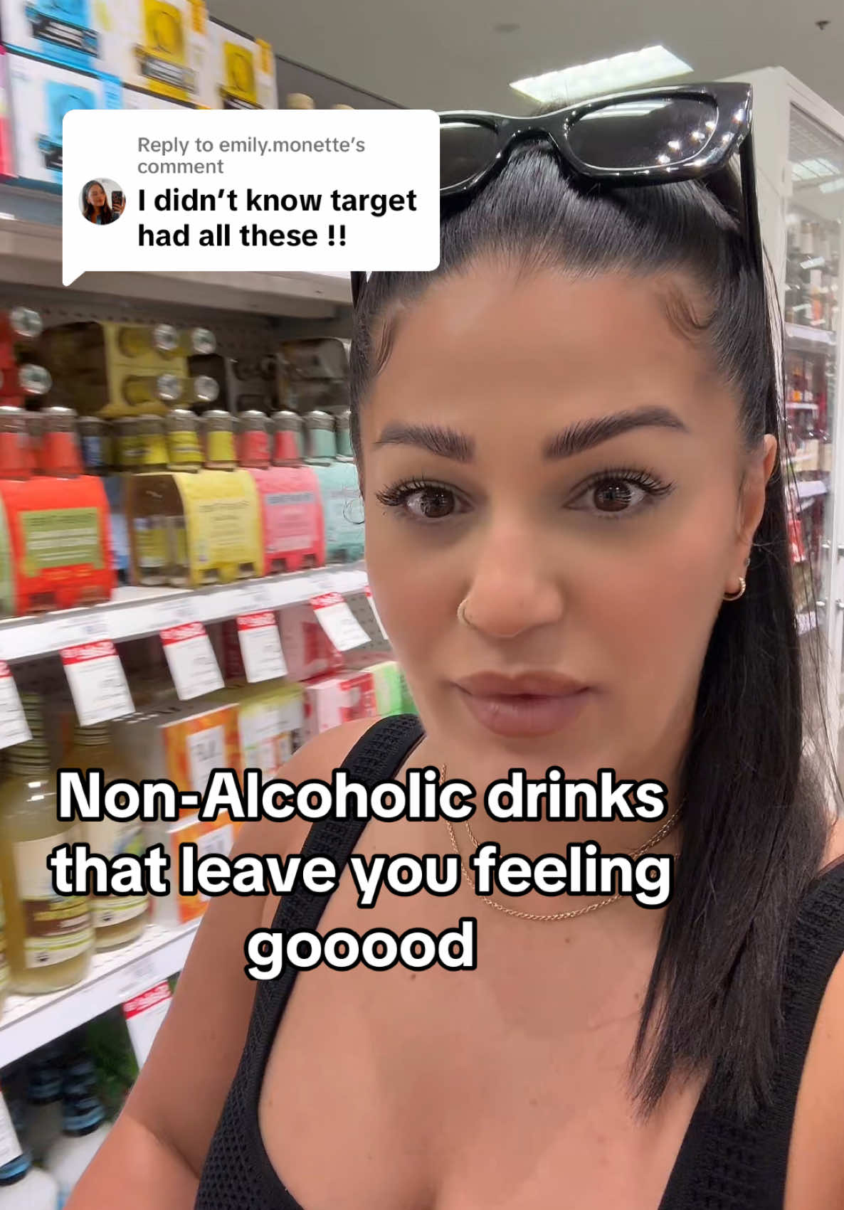 Replying to @emily.monette Target non-alcoholic drink haul —> link in my bio for Melts Infusions adaptogen drink boosters 