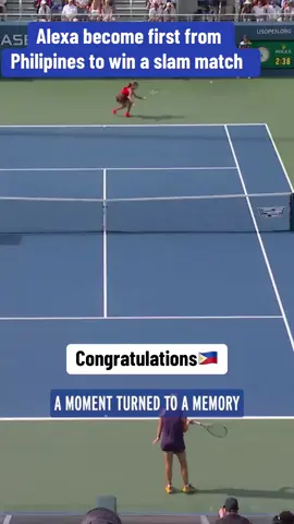 #usopen2025#alexadra#create#history#nevergiveup#🇵🇭 