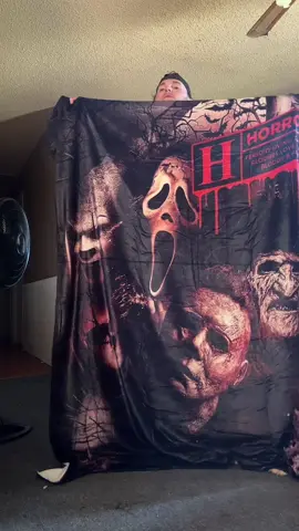 A must get before Halloween season starts 👀👻 🎃 ##spookyseason##halloween##scarymovies##blanket##fyp