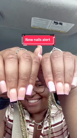 I’ve probably gotten my nails done a total of like 10 times my whole life but I’ve come to realize I really enjoy it!! Not me in my girly girl era 💞 #newnails #soloday #nailscheck #fyp #blackgirltiktokers🤎 