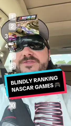 Blind Ranking NASCAR Video Games. Where was I wrong #nascar #nascartiktok #nascargame #nascarthrowback #racinggames 
