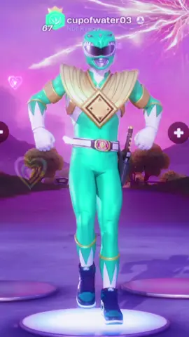 SHOW SOME LOVE! #powerrangers #fortnite 💚✨⚡️