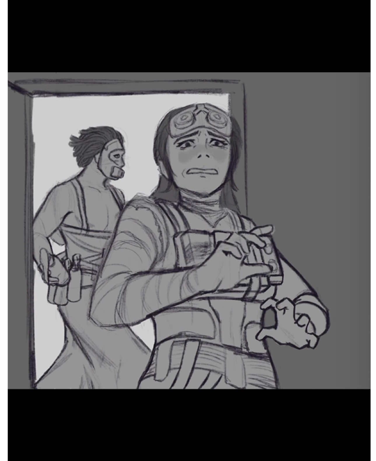 This is the stupidest thing I’ve ever made and it took me 3+ days😭   | sound is from yecnalc  #outlasttrials #francobarbi #lelandcoyle #mothergooseberry #pitcher