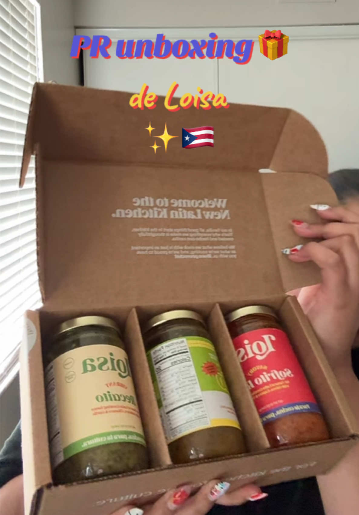 @Loisa gracias por las cositas para cocinar🫶🏽, se vienen muchos videos de recetas jeje.🇵🇷 #boricua #jenniferruidiaz #latinacontentcreator #puertoricanfood 