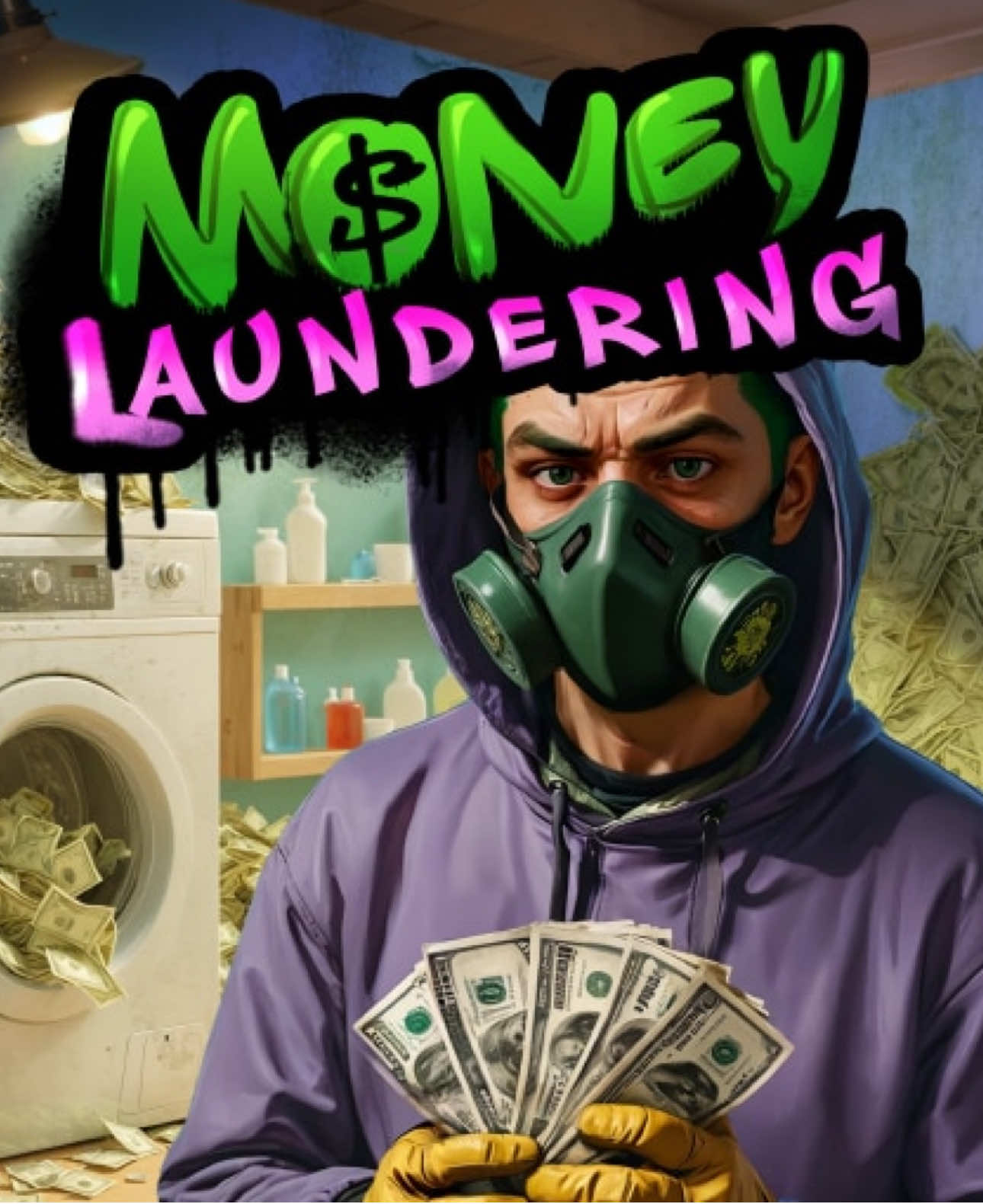 💸 Lava dinero y crea tu propio imperio en Laundering Simulator. ⚡ Estrategia, tensión y mucho humor negro. #LaunderingSimulator #Gaming #Videojuegos #Steam #PCGaming  