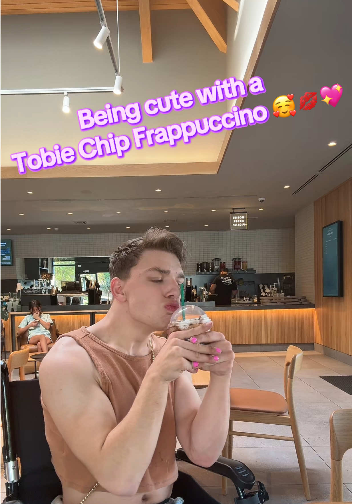 Just listing my God-given talents, Babeacinos! 😉✨ What can I say? I was born to be cute and drink Frappuccinos. Feeling so blessed and fabulous! 💖 What are your three superpowers?! 👇 #Facts #Starbucks #BarbieBoy #Blessed @Starbucks 