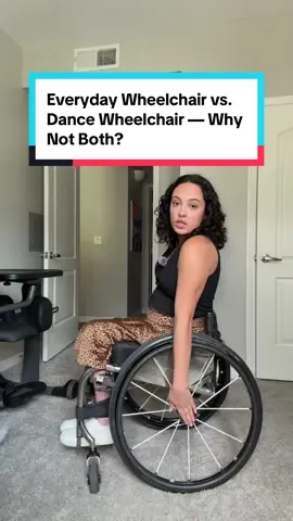 Replying to @Brittany Goh ♿️🩰🎤🎭 choosing a wheelchair and having one custom made are really difficult and frankly there is not a lot of information out there to help people with mobility disabilities. As a wheelchair dancer here’s what I looked for to make my chair adapted for dance - weight, center of gravity, and range of motion. Hope this helps if you’re looking to dance in your everyday chair!  #wheelchairdance #disableddancer #wheelchairdancer #wheelchairlife #customwheelchair  Custom wheelchair, full time wheelchair user, dance wheelchair, physical disability
