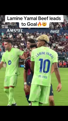 Lamine Yamal Beef leads to Goal #lamineyamal #barcelona 