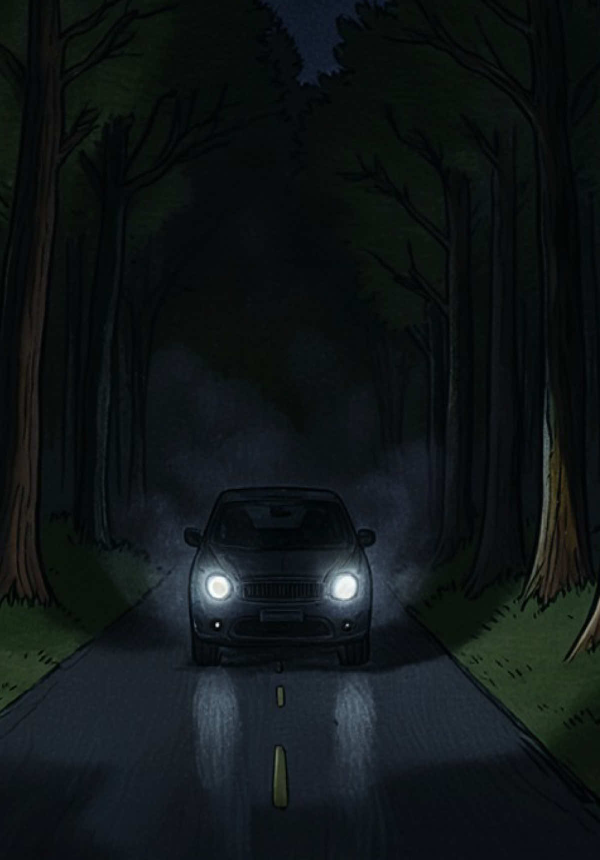 O mistério da floresta, completo 🌳 #floresta #misterio #terrorsobrenatural #historias 