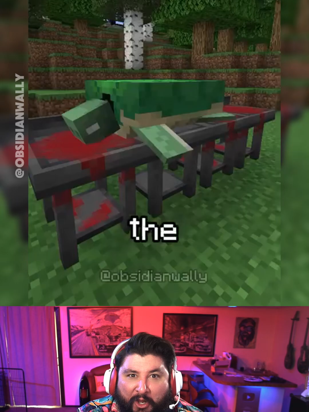 Butchering In Minecraft via @obsidianwally #minecraft #gaming #gamer #videogames #reels #viral #reaction #fyp #java #bedrock