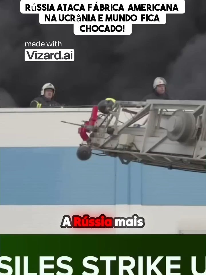 #Rússia ataca fábrica americana na Ucrânia e mundo fica chocado!