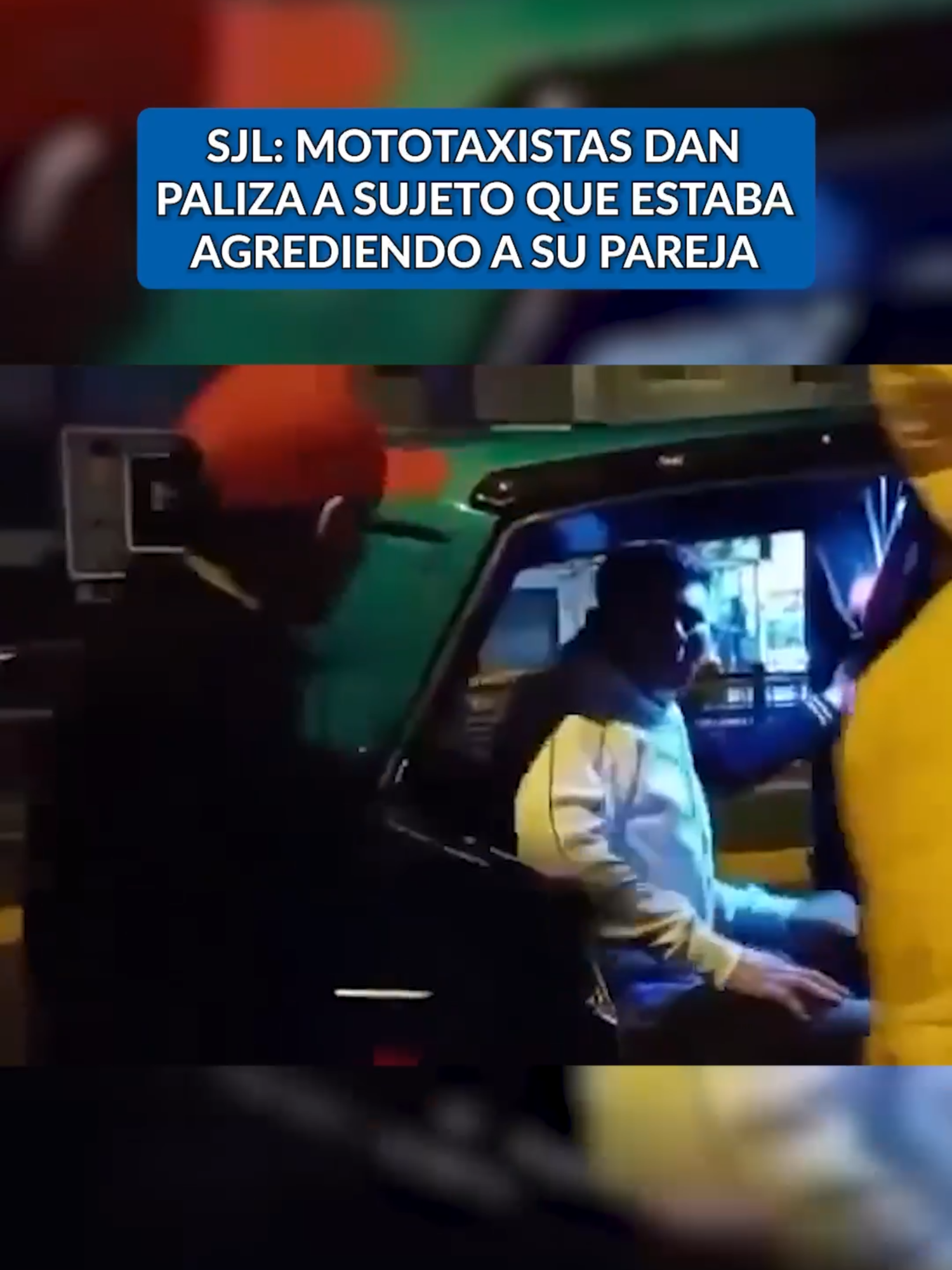 🚨 Un hecho insólito quedó registrado: un joven agredió a su pareja en plena vía pública, pero varios testigos intervinieron de inmediato para detenerlo y terminaron propinándole una paliza. 😮 Lo sorprendente es que, en medio del castigo, la víctima intentó proteger a su agresor. #Noticias #Violencia #Inseguridad #Justicia #Perú # SJL