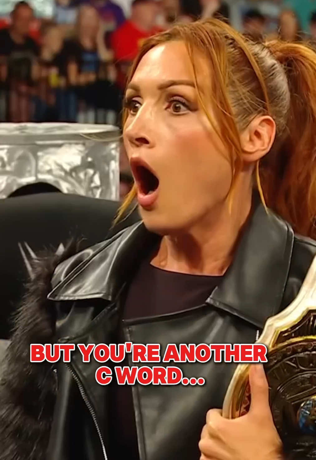 GAGGED HER 💀 #WWE #NikkiBella #BeckyLynch
