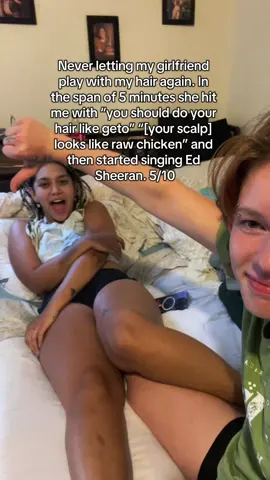 My gf remains my biggest hater #wlw #fyp #xyzbca #edsheeran #relationships 