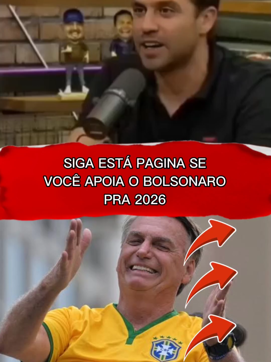 Aqui é Bolsonaro 2026 🇧🇷 Se você apoia Bolsonaro, siga e fique por dentro! #bolsonaro #pablomarçal #bolsonaropresidente 
