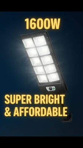 Upgrade your outdoor lighting with the HYKOONT TW16 PRO MAX solar street lights. Equipped with dual solar panels and 6500K daylight LEDs, these lights deliver ultra-bright illumination with an area coverage of 2800–3600 sq.ft. The 38,000mAh high-capacity battery ensures up to 24 hours of lighting on a full charge, while the IP66 waterproof and dustproof design withstands rain, snow, and extreme temperatures (-22°F to 140°F). Featuring advanced convex lens technology for wider beam coverage, motion sensor detection (13–60ft), and remote control with multiple brightness levels (25%, 50%, 75%, 100%) and timer settings (2H–8H). Perfect dusk-to-dawn performance with zero electricity cost—safe, reliable, and built to last over 60,000 hours. Mejora tu iluminación exterior con las lámparas solares HYKOONT TW16 PRO MAX. Con paneles solares dobles y LEDs de 6500K luz de día, ofrecen una iluminación ultra brillante con un área de cobertura de 260–330 m² (2800–3600 pies²). La batería de alta capacidad de 38,000mAh garantiza hasta 24 horas de luz con carga completa, mientras que su diseño IP66 resistente al agua y al polvo soporta lluvia, nieve y temperaturas extremas (-30°C a 60°C). Con tecnología de lentes convexas para un haz más amplio, sensor de movimiento (4–18m), y control remoto con múltiples niveles de brillo (25%, 50%, 75%, 100%) y temporizador (2H–8H). Funcionamiento automático de anochecer a amanecer sin costo de electricidad—seguro, confiable y con vida útil de más de 60,000 horas. Hashtags: #SolarLight #OutdoorLighting #StreetLight #SolarPowered #WaterproofLight     