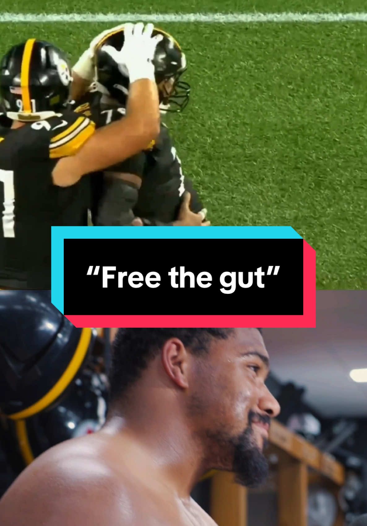 Free the gut 🫡 #steelers #nfl #yahyablack 