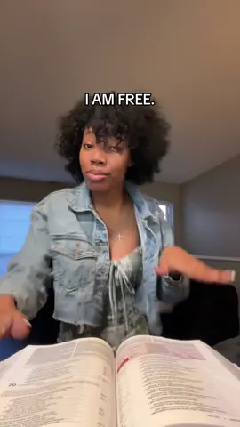 I am free in Jesus Christ. When I think back on my past and just how Jesus really brought me out of darkness and opened my spiritual eyes to really see everything that was around me. I am so thankful. Can’t praise God enough. #christiantiktok #iloveJesus #praisebreak #worship #foryou 
