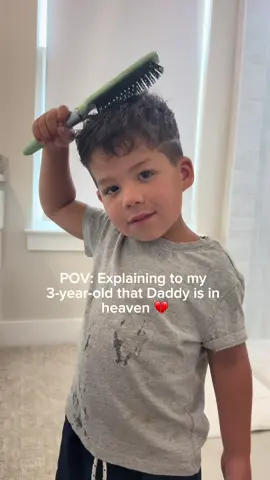 You are not prepared for the ending 😭Legacy may not remember his daddy, but he feels his love every day. 💔 Watching Legacy try to understand where Reuben is… it shatters me and heals me all at once. His little heart holds so much love for someone he barely got to know. This is his truth, his way of keeping daddy close #widow #grief #griefjourney #heaven #childgrief 