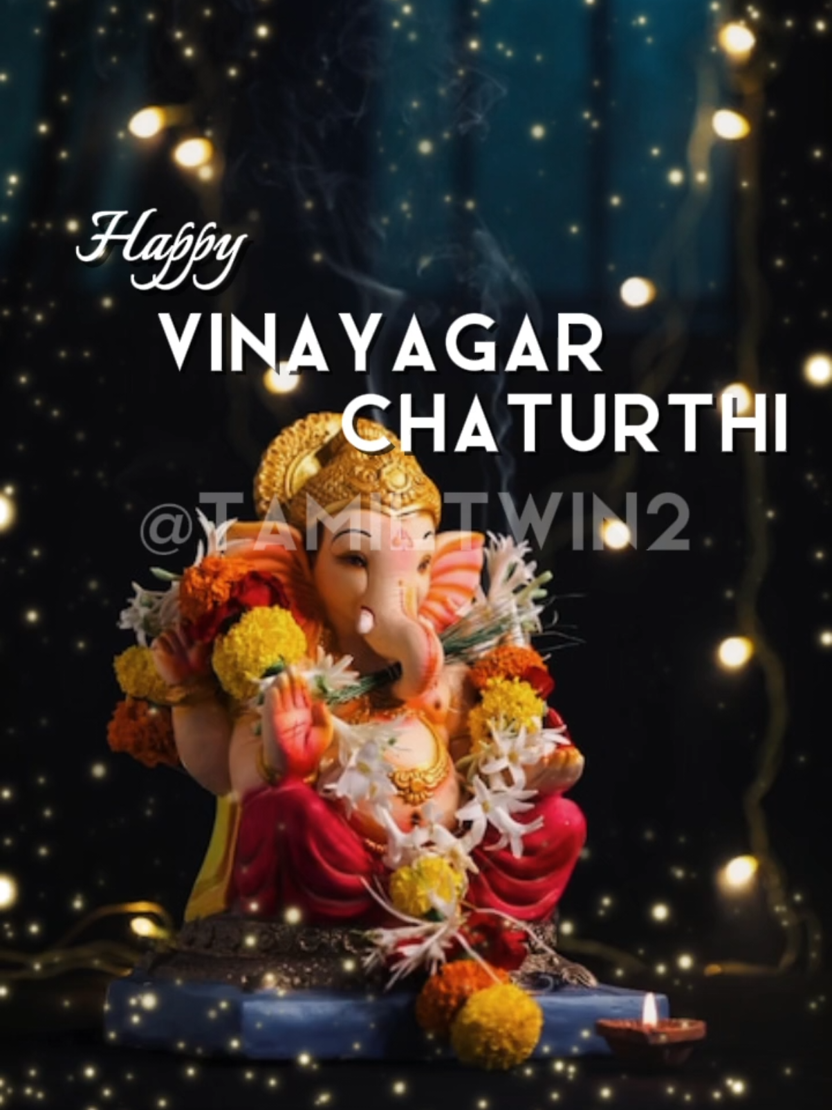 Vinayagar Chaturthi is celebrated in India from Tuesday, 26/08/2025 at 1:54 PM to Wednesday, 27/08/2025 at 3:44 PM. Vinayagar Chaturthi, also called Ganesh Chaturthi, is a Hindu festival honoring the god Ganesha and celebrating his birthday. It is an important festival in India, during which elaborate Ganesha statues are erected, prayers and chants are offered, and sweet treats such as modakam are consumed. At the end of the festival, which usually lasts ten days, the statues are carried in a procession to a body of water and sunk there to bid farewell to Ganesha. #fyp #tamiltwin2 #vinayagarchathurthi #vinayagar #chaturthi 