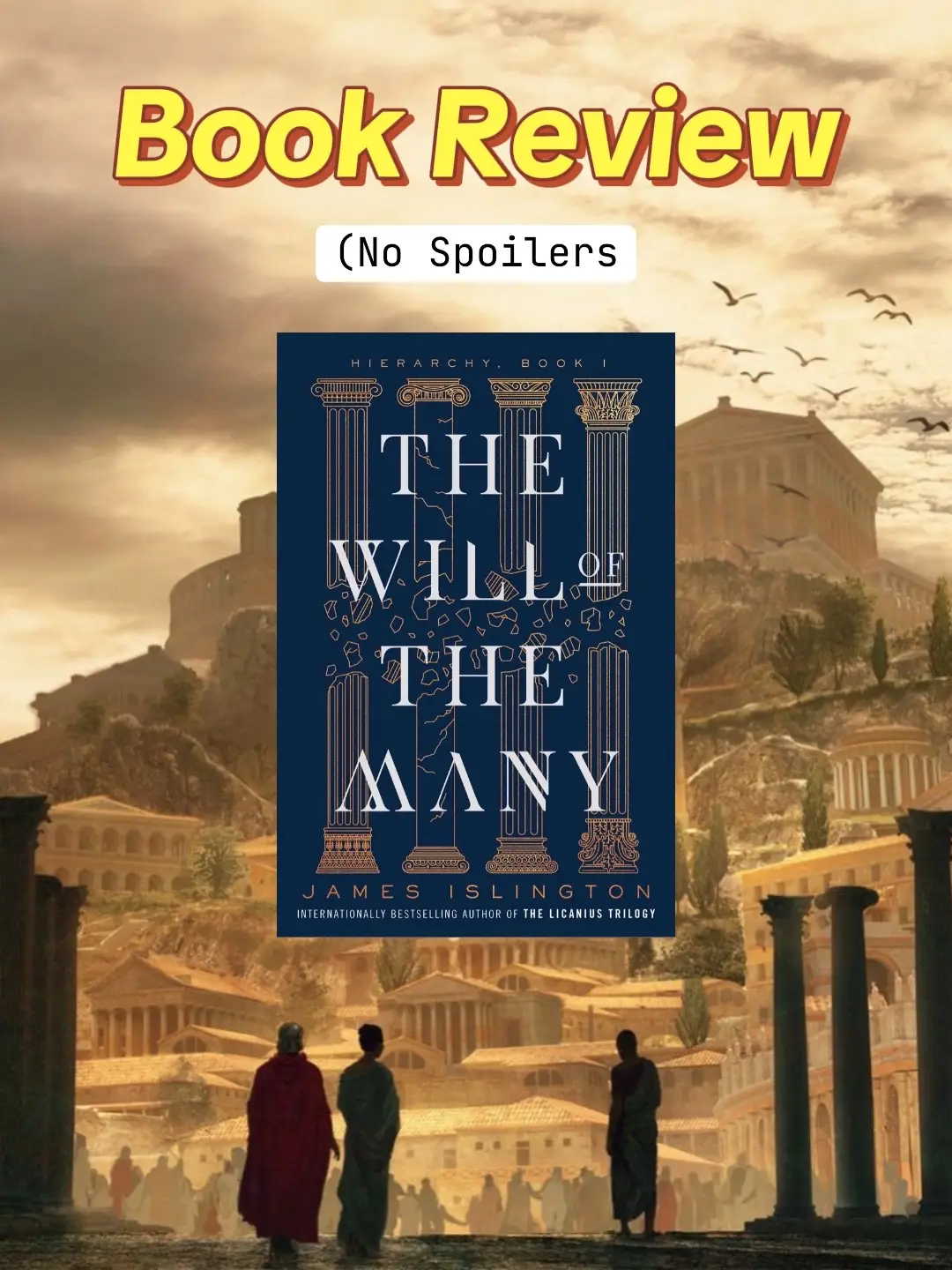Hey @Saga Press Books 🛸🧙🏿‍♀️🔪 - any chance you want to send me book 2?😇🙏🏻 #thewillofthemany #jamesislington #sagapressbooks #bookreview #fantasybooks 