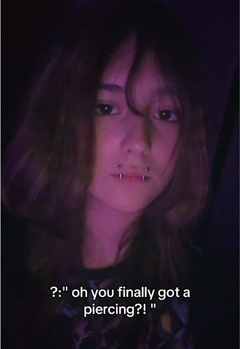 THE END😭  —#recomendation #piercing #shitpost #angelbitespiercing #funnyvideos 