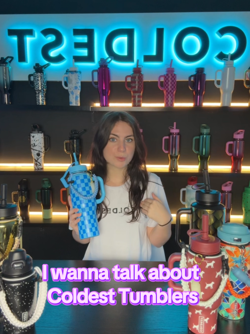 I only ever wanna talk about Coldest tumblers!!! #tumblersoftiktok #coldest #fyp #newdrops #viral 