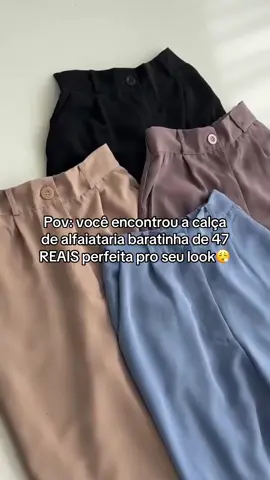 Calça de alfaiataria baratinha do tiktok shop #comprinhastiktokshop #tiktokshop #alfaiataria #calcaalfaiataria #calca 