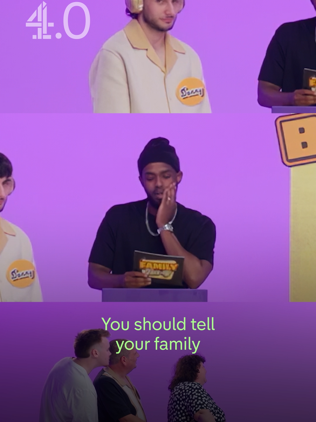Should your family know?  BRAND NEW SHOW - #FamilyFaceOff drops Thursday 28th August at 6pm on Channel 4.0 YouTube  @tennesseethresh @dannyaaronsfut #FamilyFaceOff