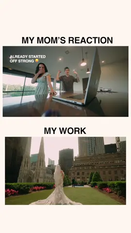 When I first started doing wedding films, my mom was the only person I’d show my edits to. If they sucked, she would tell me straight up. No sugar coating. Every edit needs to make the viewer “feel something”. That standard she set…..”make them feel something”is something I carry into all my work today.  #nycweddingphotographer #njweddingvideographer #nycweddingvideographer #njweddingvideographer #nycengagementphotographer 