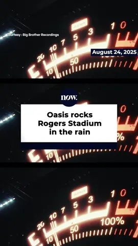 Rain or shine, Oasis brought the energy to Toronto last night — Live ’25 Tour was unforgettable 🔥🎶 Were you there to catch the show? #Oasis #Toronto