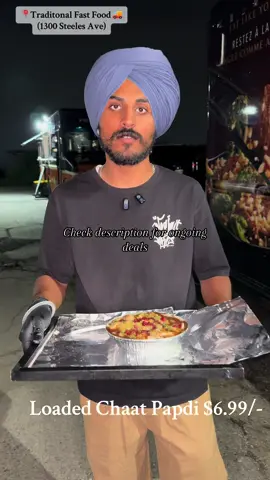 1 Noodle Tikki 🍔/Loaded  Sandwich+Veggie Loaded  Fries+Tea/Pop=$10.99/-😱😱  Traditional Fast Food Truck   📍1300 Steels Ave E Brampton🇨🇦 📞 (437) 717-1997 (Steels Av/eWest Drive) Fish pakoda, Aloo tikki noodle burger, Papdi Chaat, Veg Noodles, Sandwiches, Wraps and much more … For promotion of Outlet, Truck/Cart or Store send message 🙌🏼 #traditionalfastfood #traditionalfastfoodtruck #christmaseve #foodtruckbrampton #newfoodtruckbrampton  @Traditional Food 😋😍👍🤩@Traditional Food@Traditional Food 