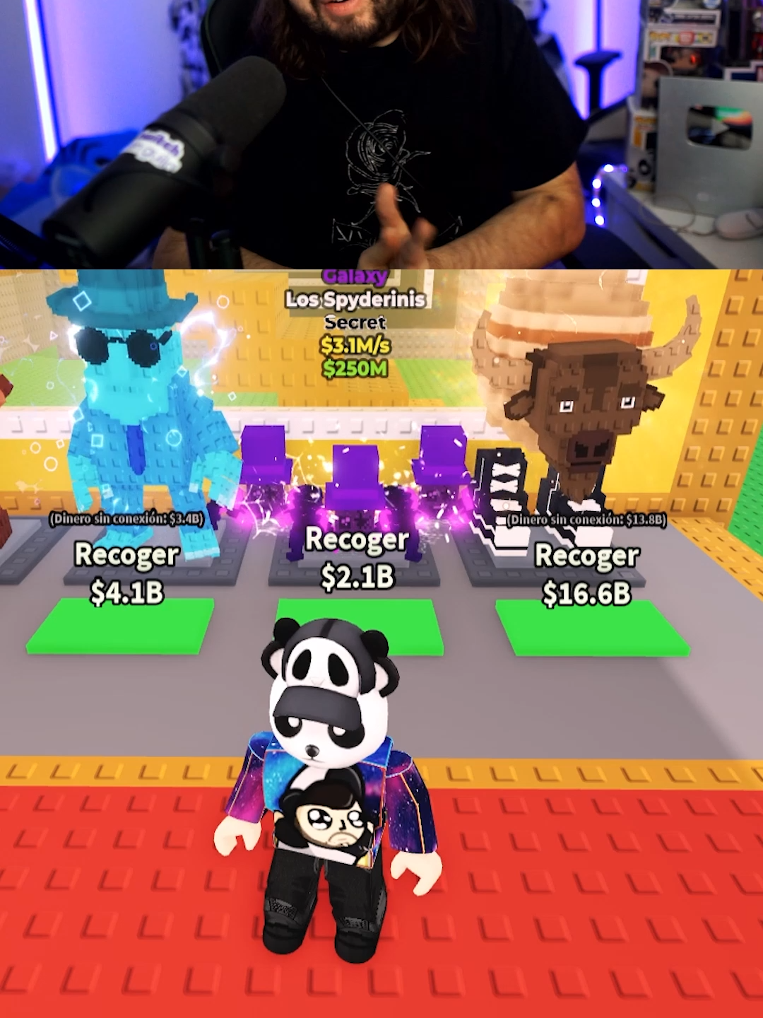 LOS ADMIN SPIDERINIS de ROBA un BRIANROT  #stealabrainrot #robaunbrainrot #robloxedits #robloxclips #brainrot #nuevo #admin #adminabuse #actualizacion #update #spydersammy #spyderinis