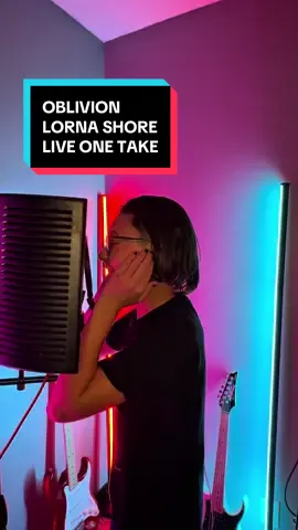 @lornashore on a Monday. One take of Oblivion #metal #metalcore #fyp #vocals #deathcore 