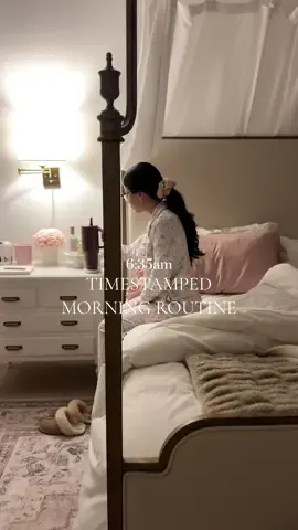 Timestamped asmr 6am morning routine productive aesthetic #morningroutine #asmrsounds #skincare #dailyvlog #grwm  @HYDROJUG @From Our Place @Nespresso USA @Breville @laneige_us @Native  @UGG®  satisfying cleantok, asmr cooking, daily lifestyle vlogs, clean girl aesthetic, productivity motivation, asmr day in my life routine vlog, 6am morning routine vlog tiktoks, productive routine, ditl vlogs, healthy lifestyle vlogs, 