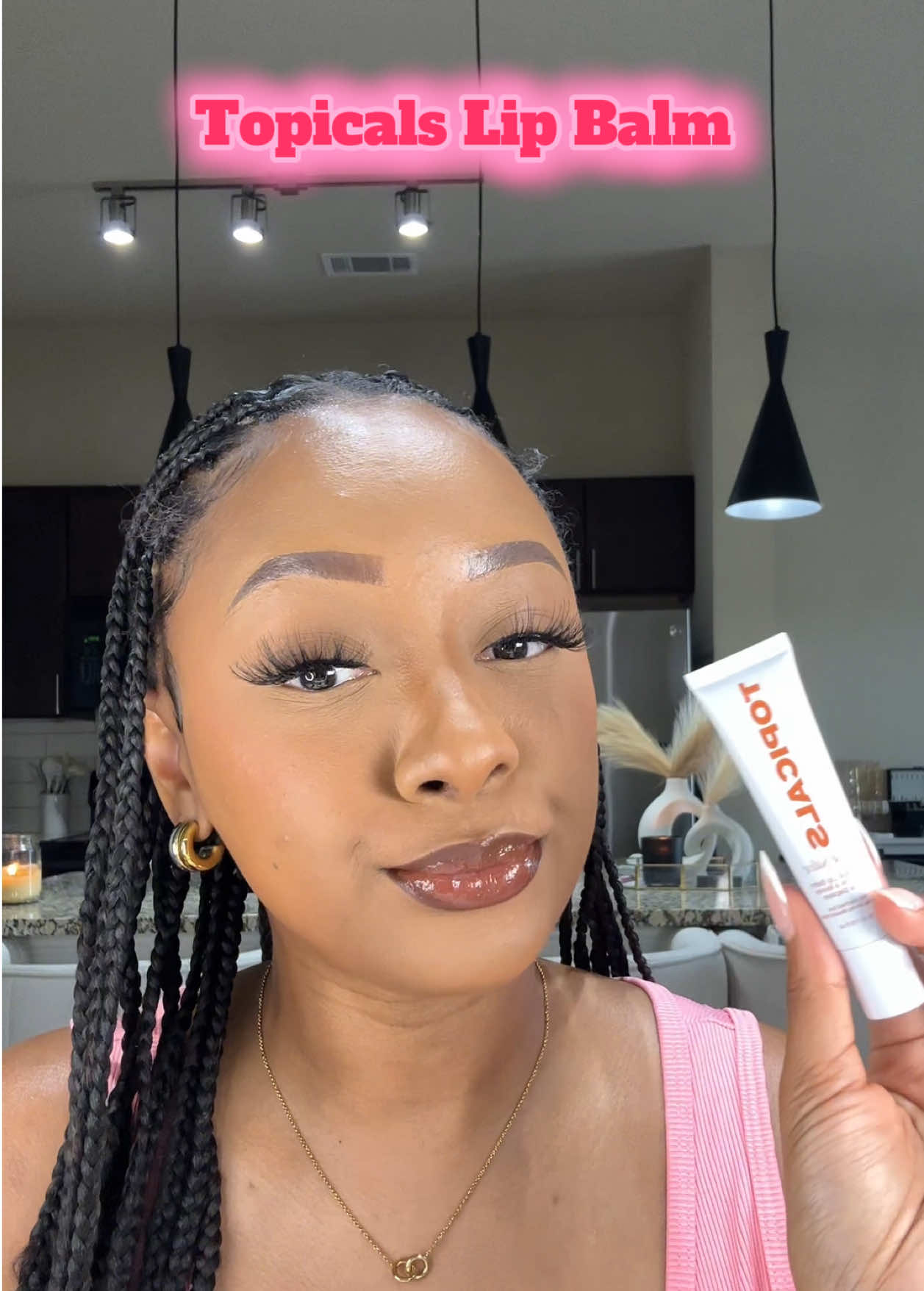 Topicals Lip Balm - Papaya 💕 #beauty #beautyhacks #lipbalm #lipgloss #topicals #topicalslicksalve #topicalslipbalm 