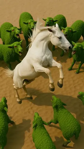 Horse need help. Super with horse#history #horse #cartoon #ai #animals 