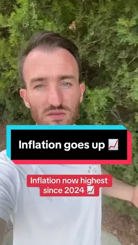 Inflation in the U.K. hits 3.8% the highest level since 2024 with the Bank of England predicting 4%. #samwardsays 