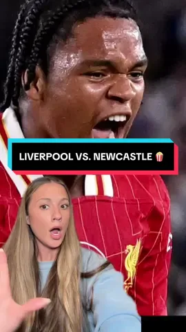 LIVERPOOL VS. NEWCASTLE WAS BLOCKBUSTER! 🍿 What a momentary comeback from Newcastle being a man down but then Liverpool found a way to grind it out! The Premier League is SO back! 😭🫶🏼💪🏼👏🏼 #liverpool #liverpoolfc #anthonygordon #newcastle #newcastleunited 